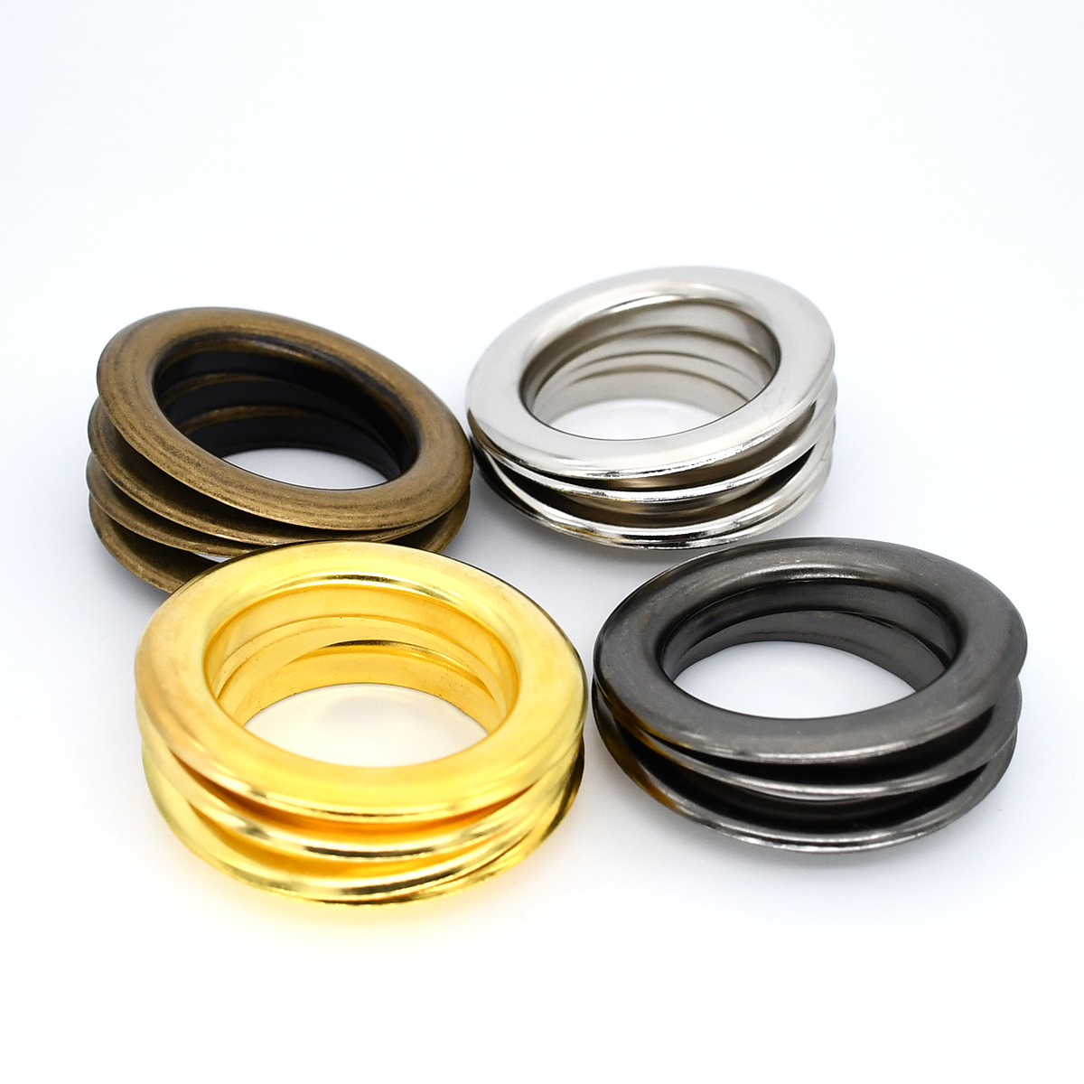 Leatherwork Eyelets - 10sets 40mm Brass Eyelet with Washer