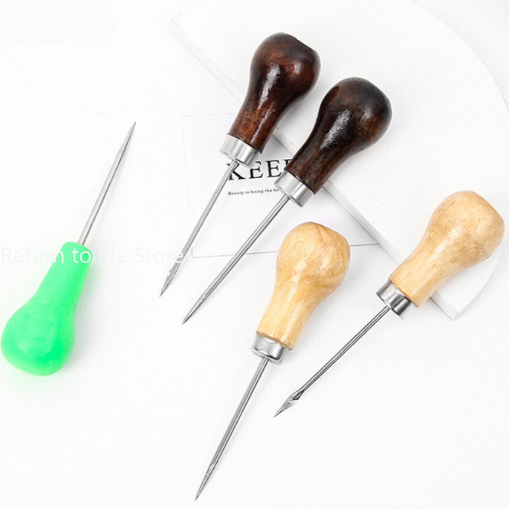 Leatherwork Punch - 1pc Awl Pricker Hole Maker Cone