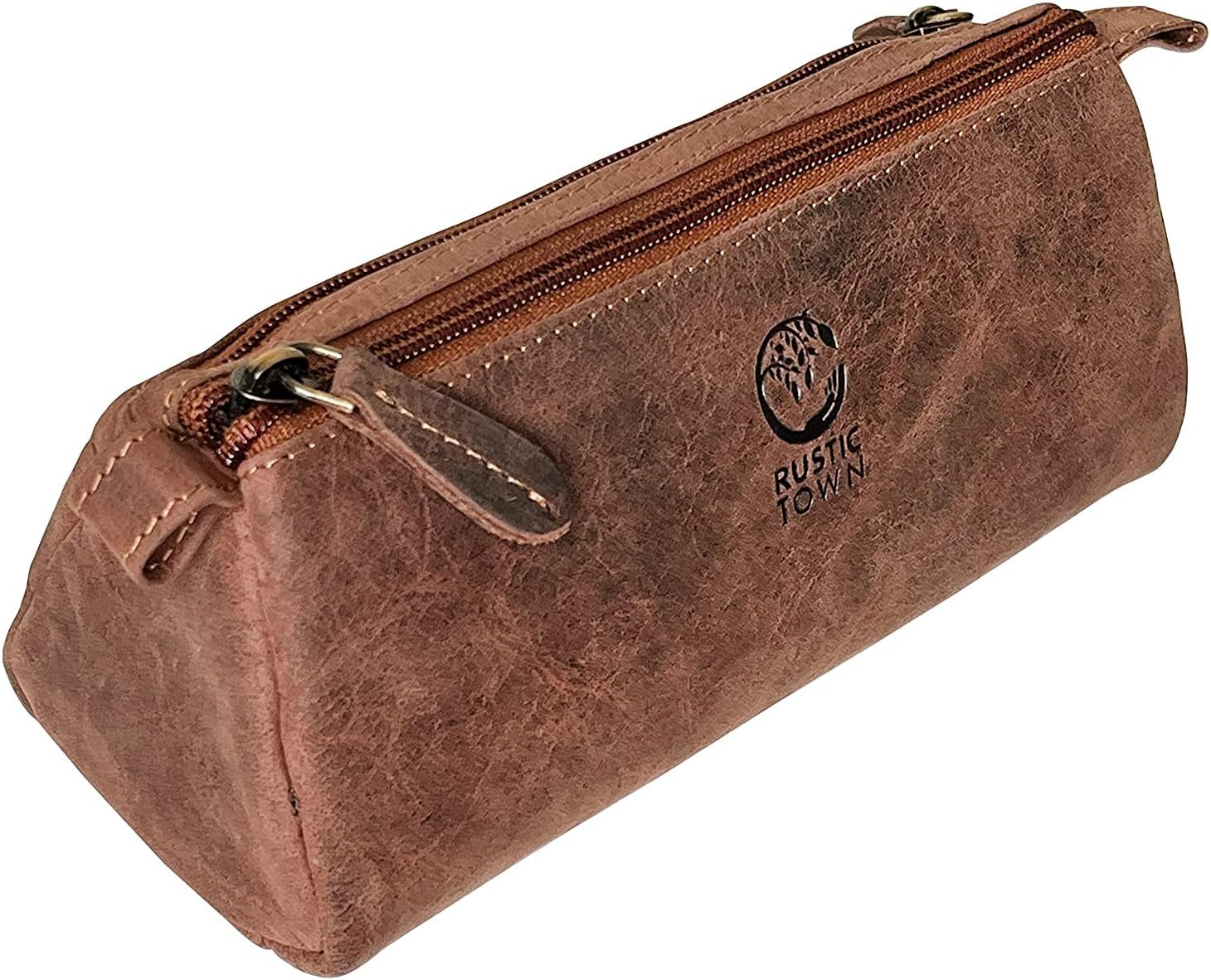 Leatherwork Products - Leather Pencil Case Full Grain Zippered