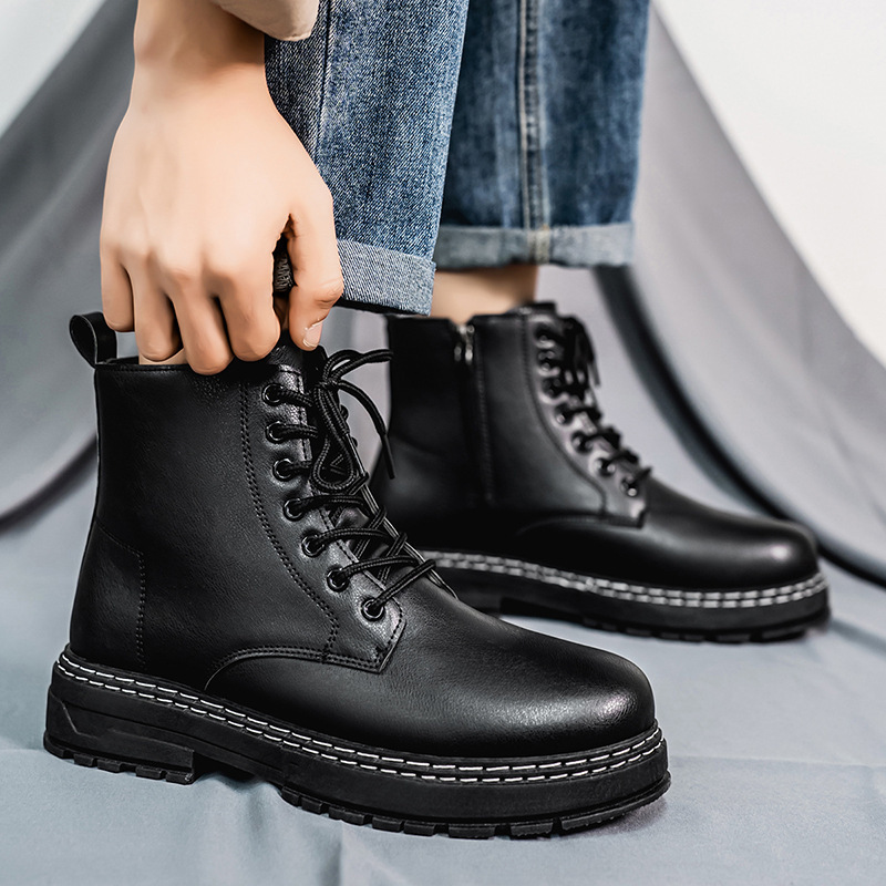 Leather Work Youtube - Casual Men's Boots Spring 2025 Fashion