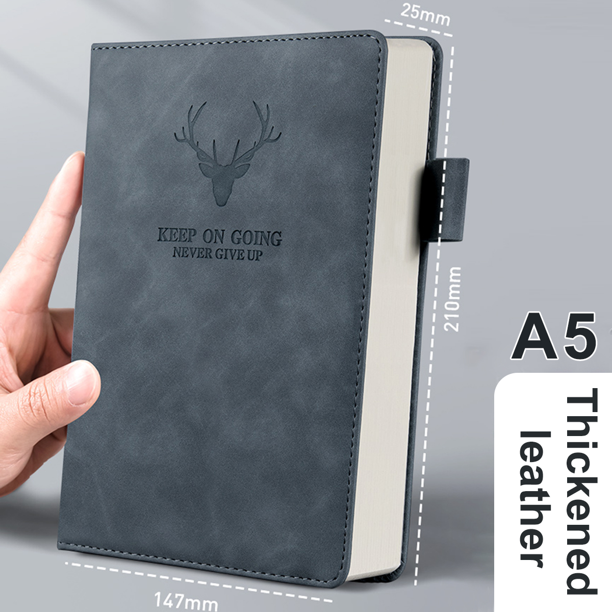 Leatherwork Books - A5 Notebook Student Planning Efficiency Book