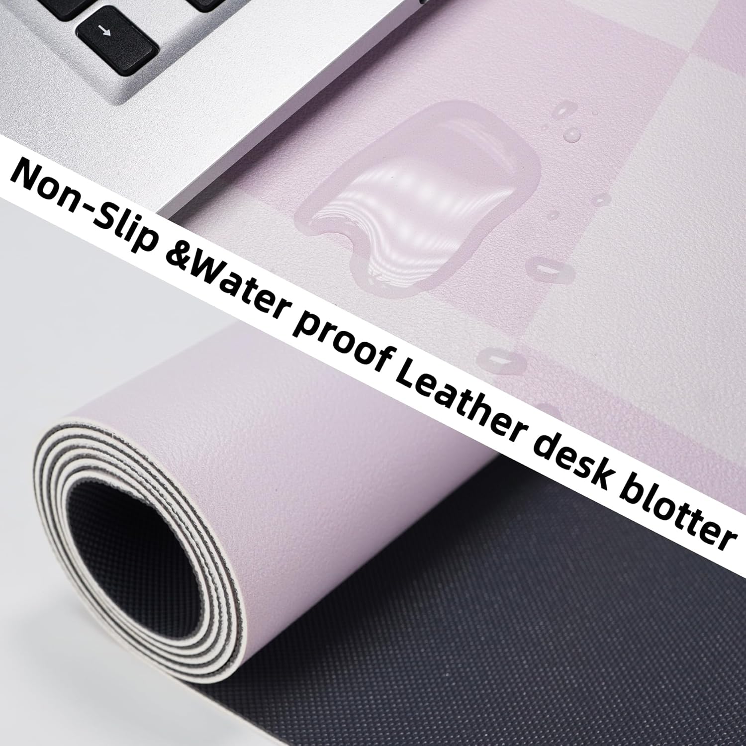 Large Non-Slip Desk Pad, PU Le - Leatherwork Products recensione e prezzo