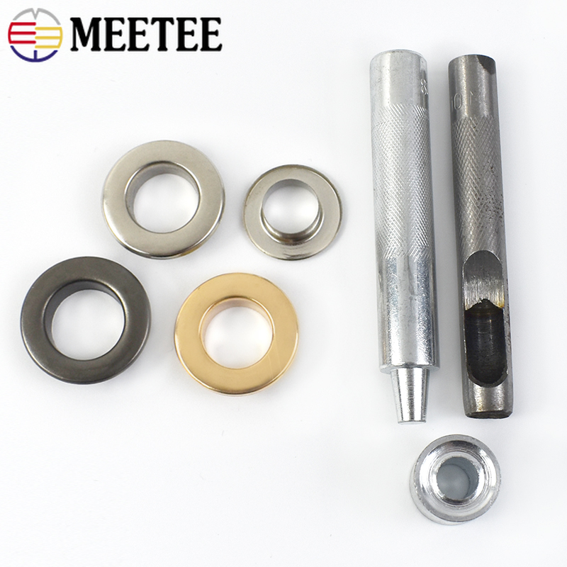 100Sets Meetee 4-10mm 3Colors  - Leatherwork Eyelets recensione e prezzo