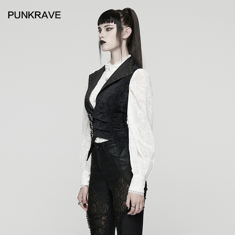 PUNK RAVE Women's Punk Leather - Leatherwork Eyelets recensione e prezzo