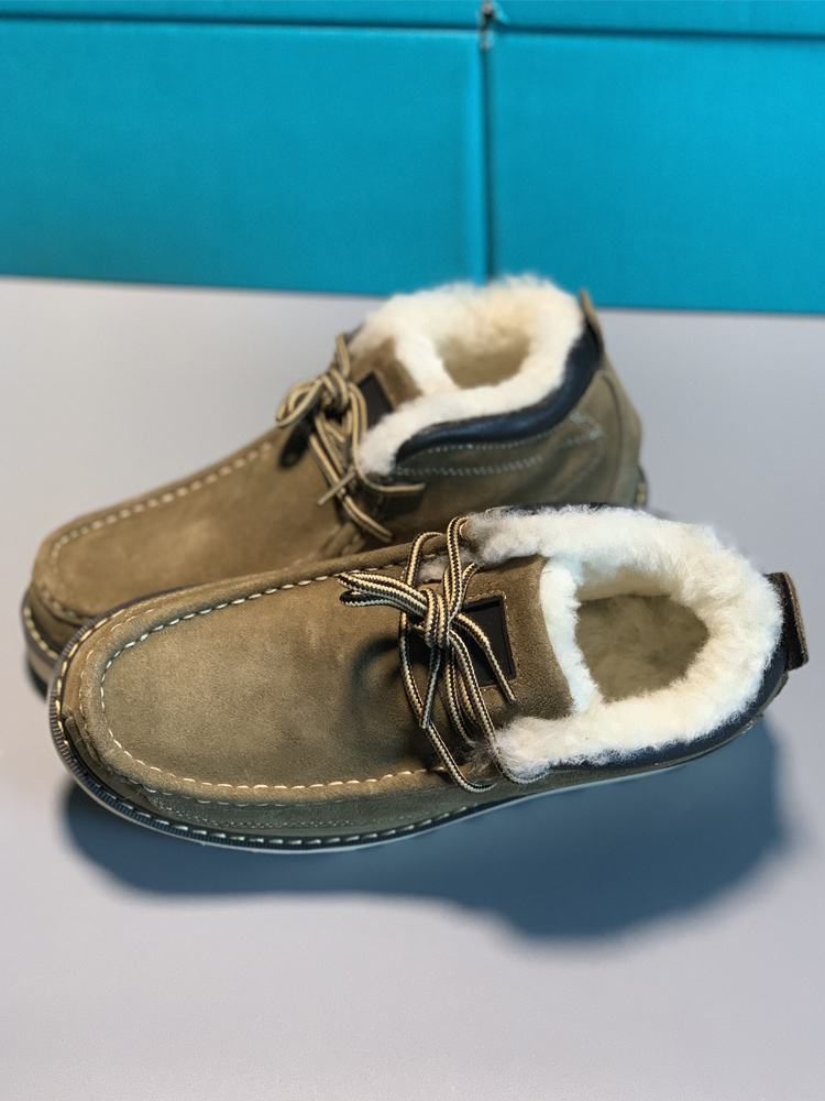 Men's  Boots Fur Lined Thick B - Leather Work Youtube recensione e prezzo