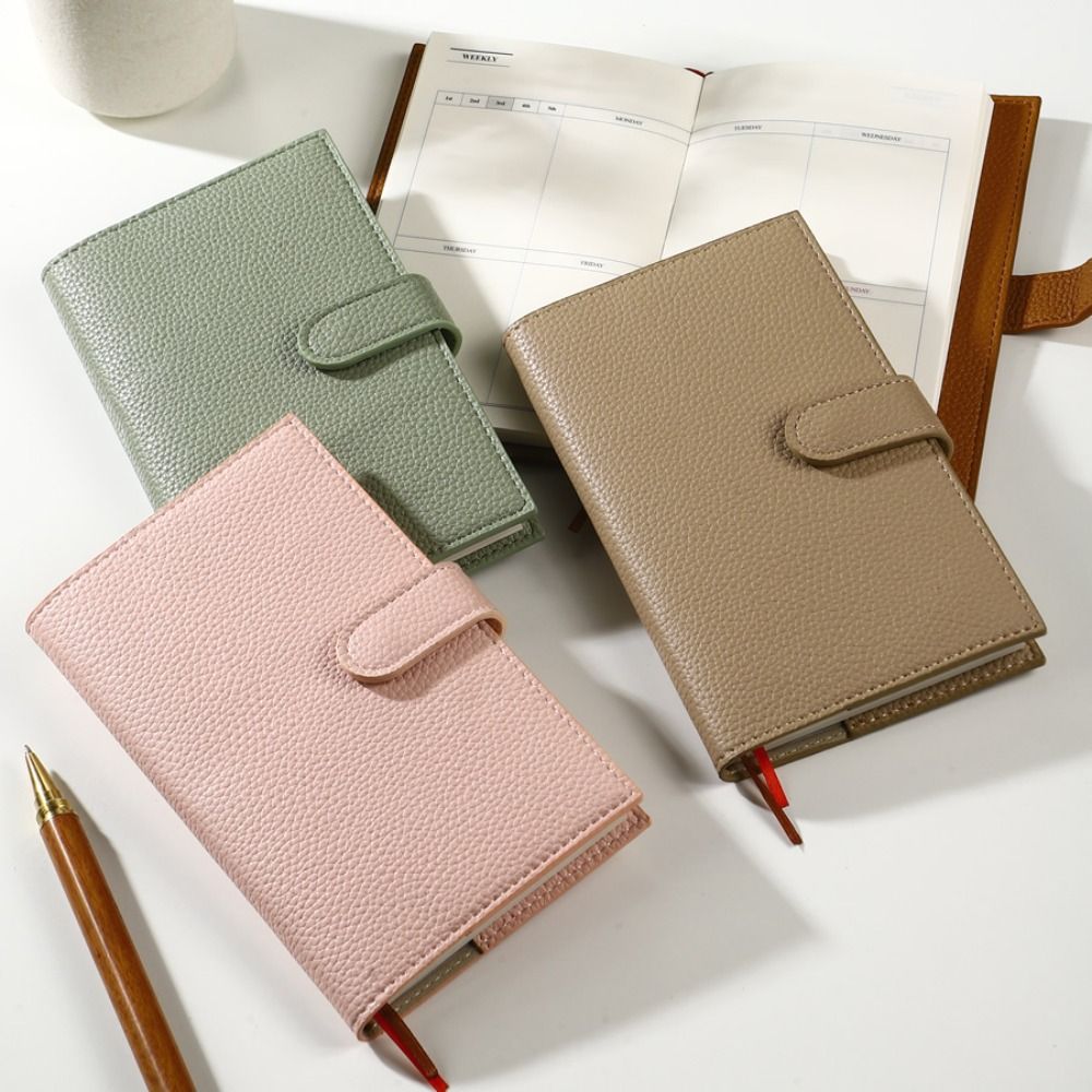 Diary Litchi Leather Portable  - Leatherwork Books recensione e prezzo