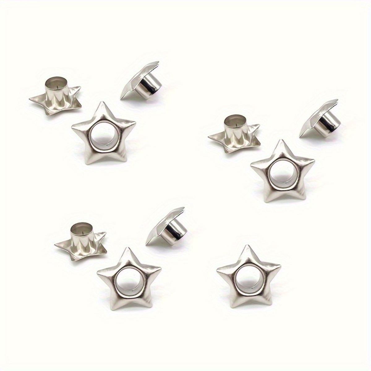 20PCS Star-shaped Eyelets 5mm  - Leatherwork Eyelets recensione e prezzo