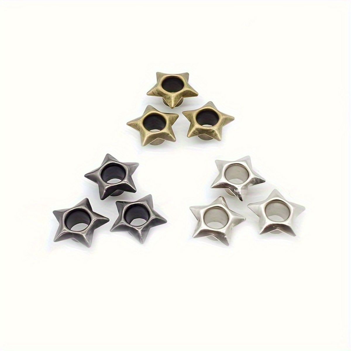 20PCS Star-shaped Eyelets 5mm  - Leatherwork Eyelets recensione e prezzo
