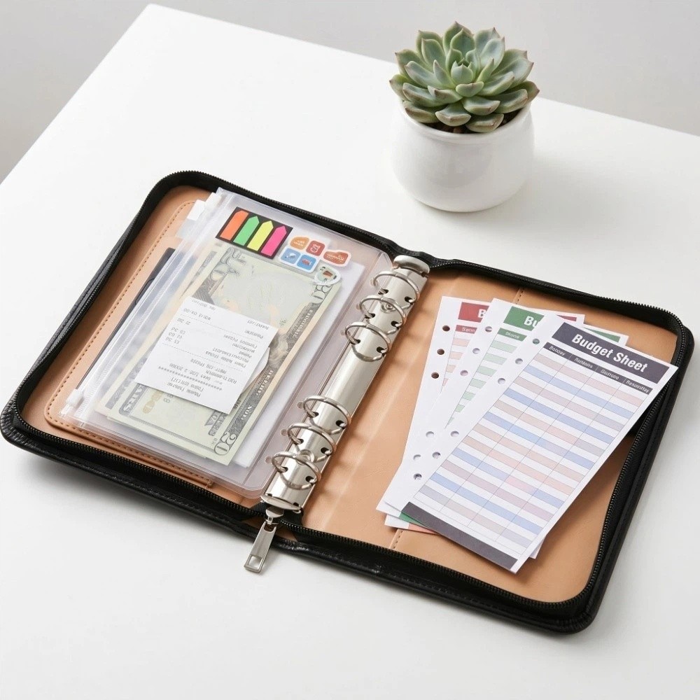 Memo Book 6-Ring File Folder A - Leatherwork Books recensione e prezzo