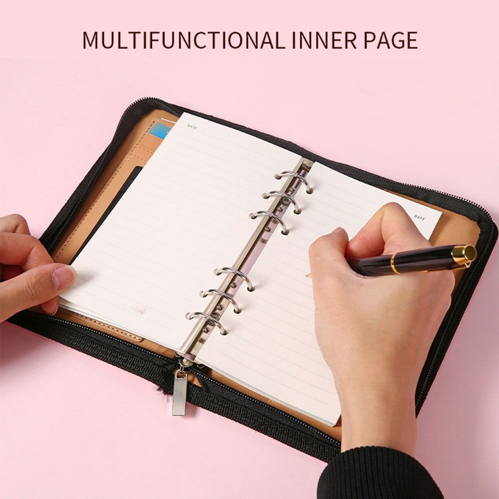 Memo Book 6-Ring File Folder A - Leatherwork Books recensione e prezzo