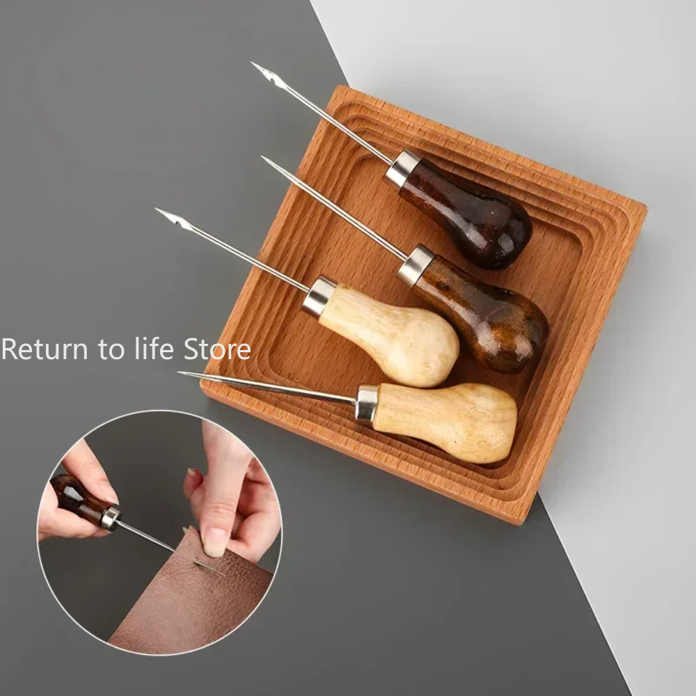 1pc Awl Pricker Hole Maker Con - Leatherwork Punch recensione e prezzo