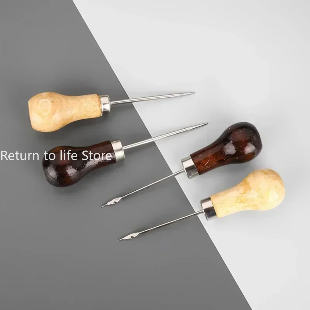 1pc Awl Pricker Hole Maker Con - Leatherwork Punch recensione e prezzo