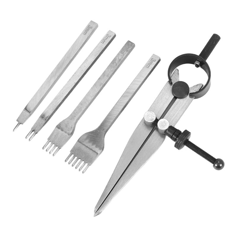 [NEW!A93G】 Leather Chisel Set, - Wing Divider Stitch recensione e prezzo
