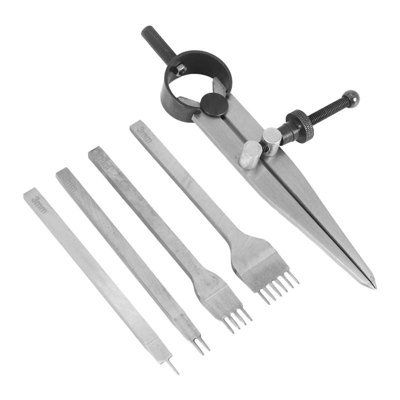 [NEW!A93G】 Leather Chisel Set, - Wing Divider Stitch recensione e prezzo