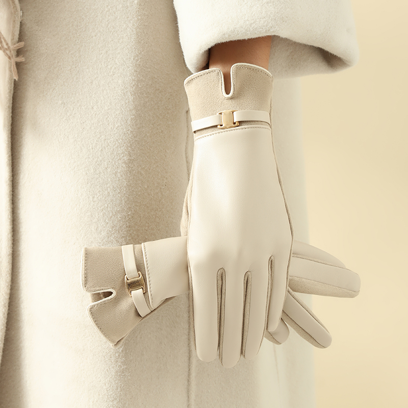 1 Pair of Gloves for Women in  - Leather Work Winter Gloves recensione e prezzo