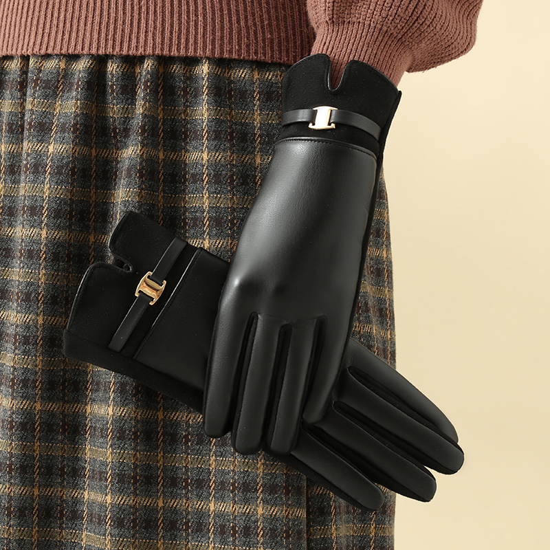 1 Pair of Gloves for Women in  - Leather Work Winter Gloves recensione e prezzo