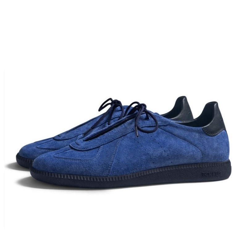 Luxury Cowhide Sneakers Blue C - Leatherwork Training recensione e prezzo