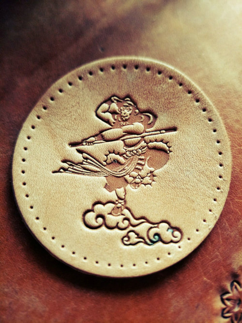 Monkey King pattern Hand-work  - Leatherwork Punch recensione e prezzo