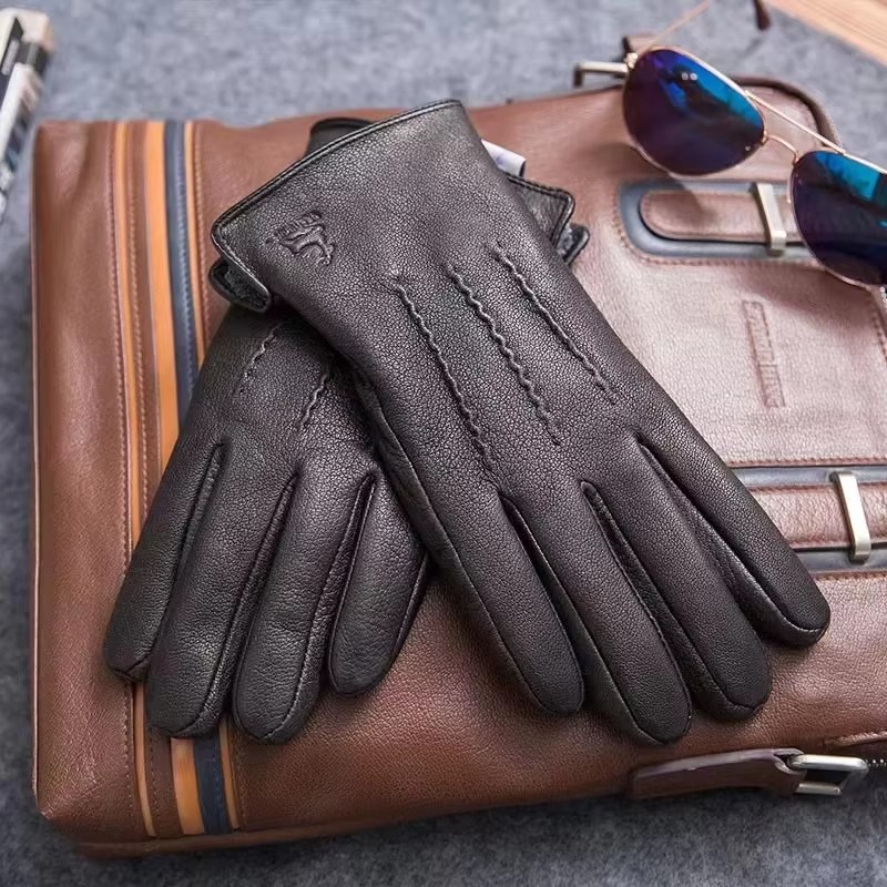 Jthc001 Winter Gloves Men Genu - Leather Work Winter Gloves recensione e prezzo