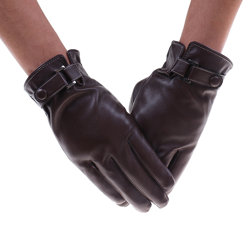 Cycling Pu Leather Gloves Wind - Leather Work Winter Gloves recensione e prezzo