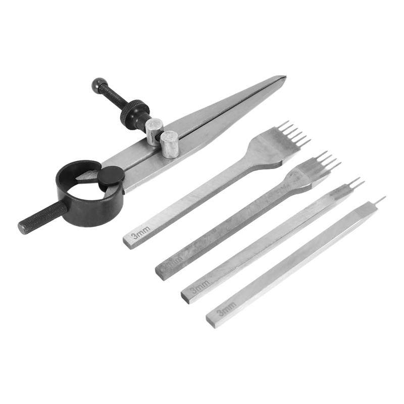 A64Z Leather Chisel Set, Prong - Wing Divider Stitch recensione e prezzo