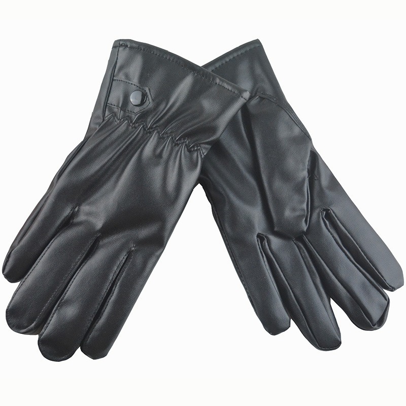 Winter Fashion Black PU Leathe - Leather Work Winter Gloves recensione e prezzo