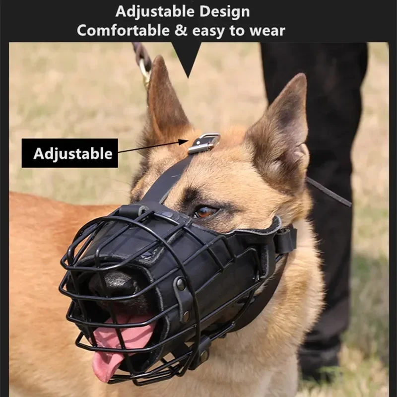 Mouth Cage German Shepherd Dog - Leatherwork Training recensione e prezzo