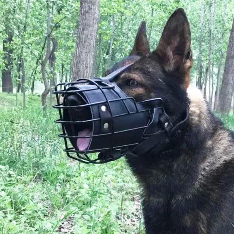 Mouth Cage German Shepherd Dog - Leatherwork Training recensione e prezzo