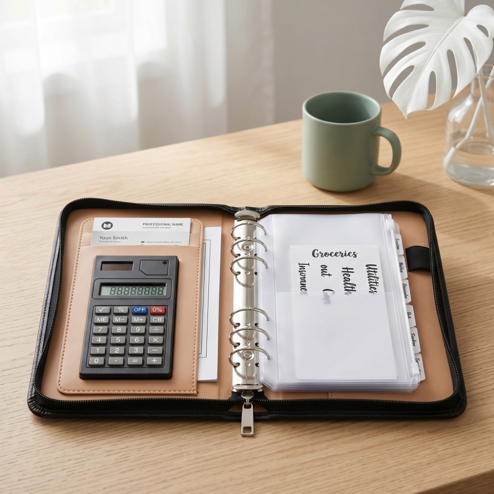 Memo Book 6-Ring File Folder P - Leatherwork Books recensione e prezzo