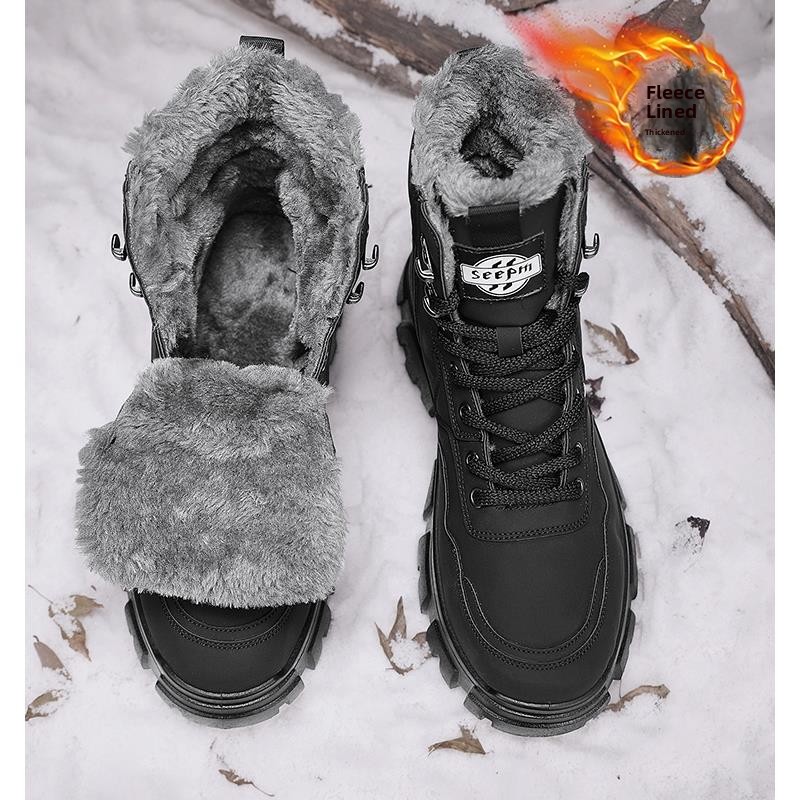 Thickened Wool Inner High Top  - Leather Work Youtube recensione e prezzo