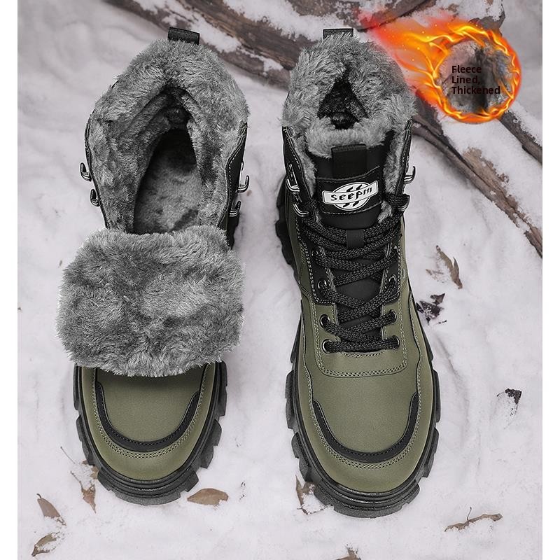 Thickened Wool Inner High Top  - Leather Work Youtube recensione e prezzo