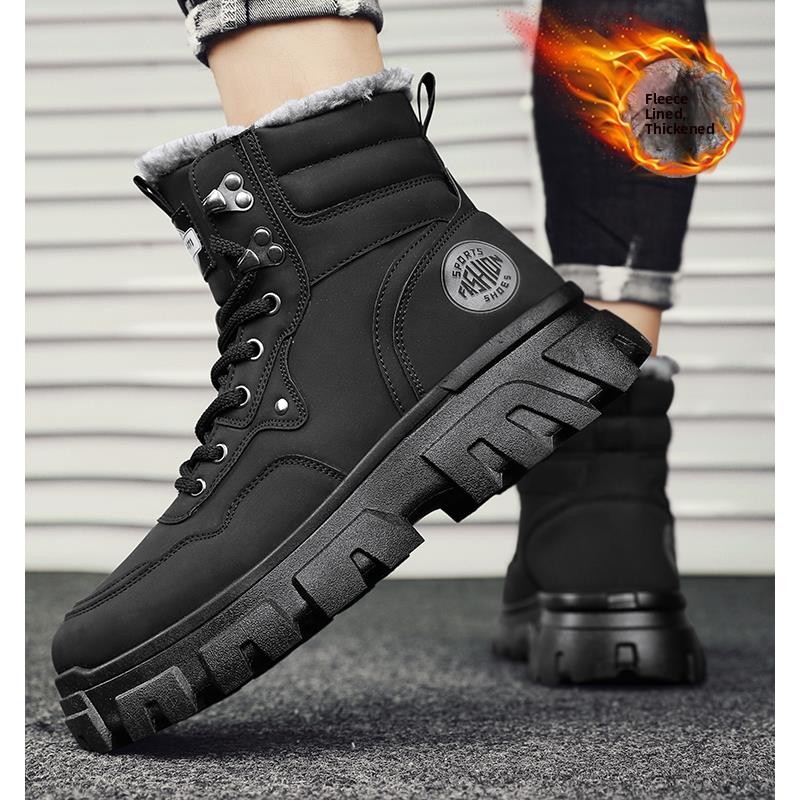 Thickened Wool Inner High Top  - Leather Work Youtube recensione e prezzo