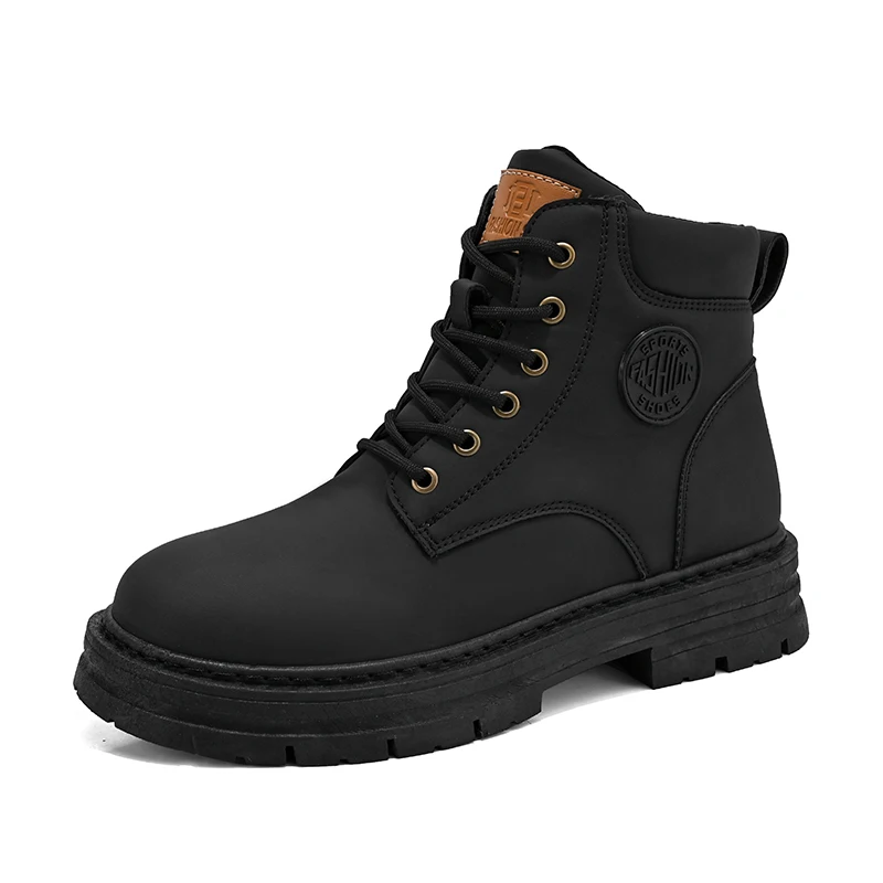 Men's High Top Boots Outdoor W - Leather Work Boots recensione e prezzo