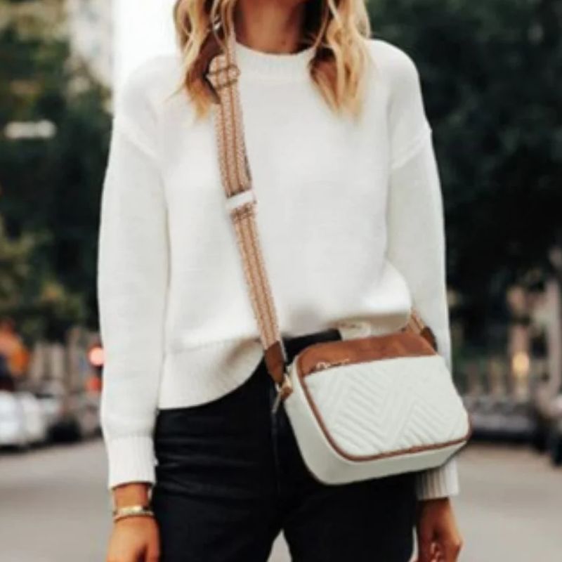 Women's Quilted Crossbody Bag, - Leatherwork Products recensione e prezzo
