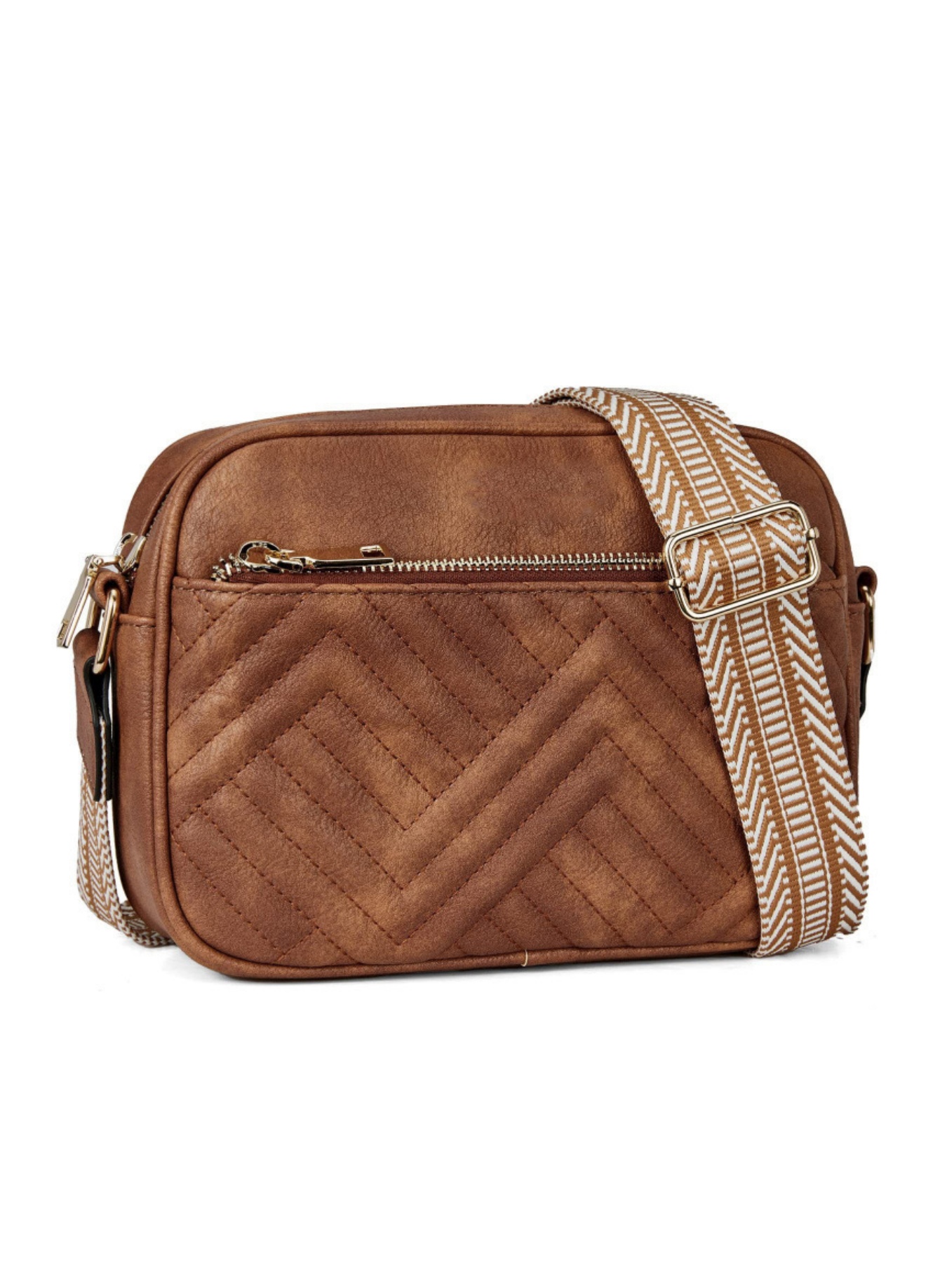 Women's Quilted Crossbody Bag, - Leatherwork Products recensione e prezzo