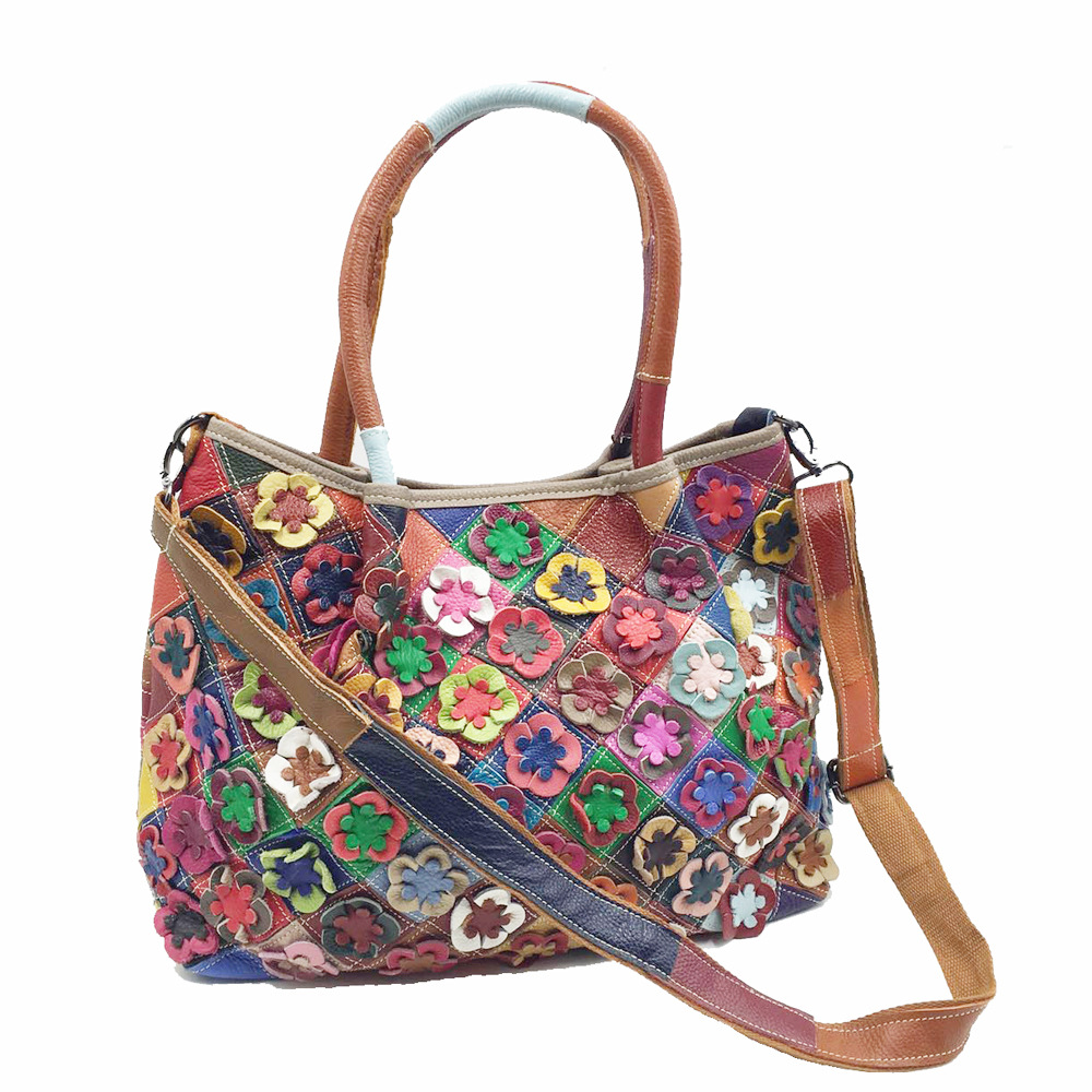 Oversized Female Genuine Leath - Leatherwork Flowers recensione e prezzo