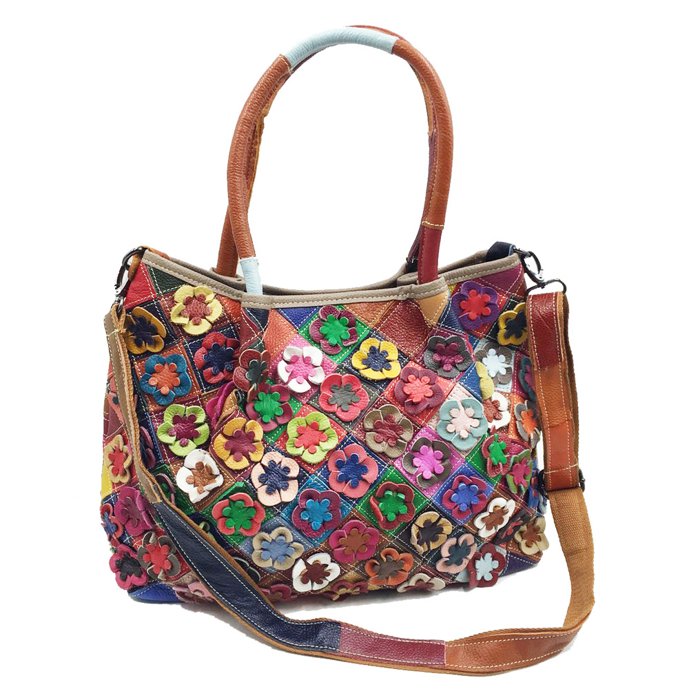 Oversized Female Genuine Leath - Leatherwork Flowers recensione e prezzo