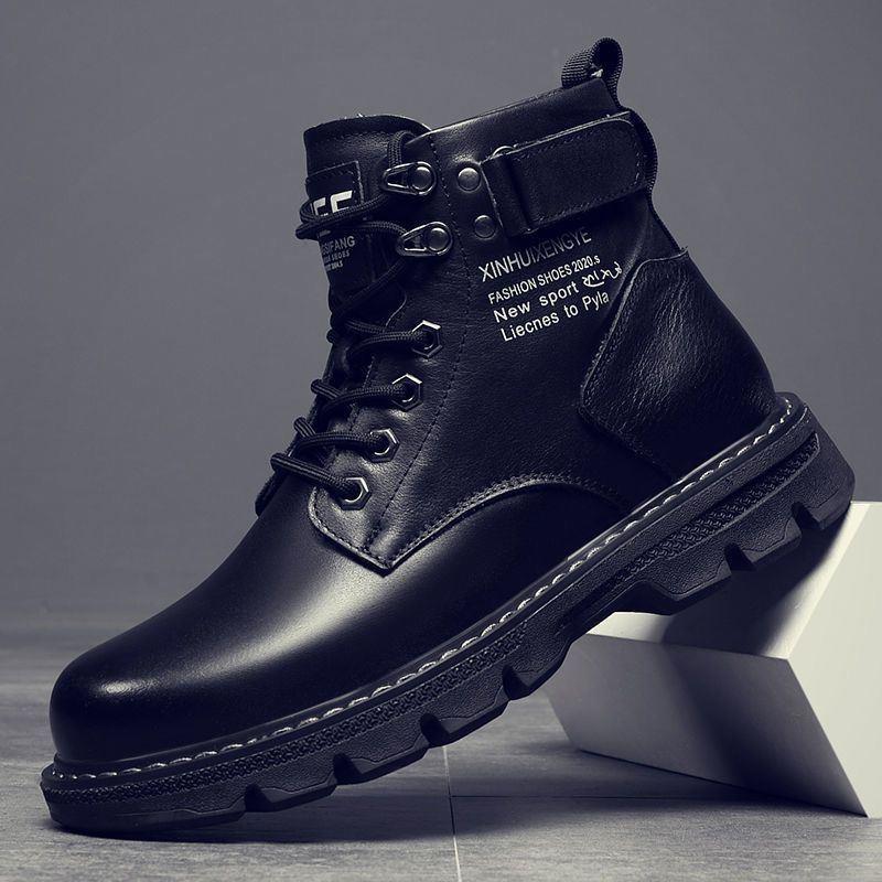 Men's High-Top Work Boots Spri - Leather Work Youtube recensione e prezzo