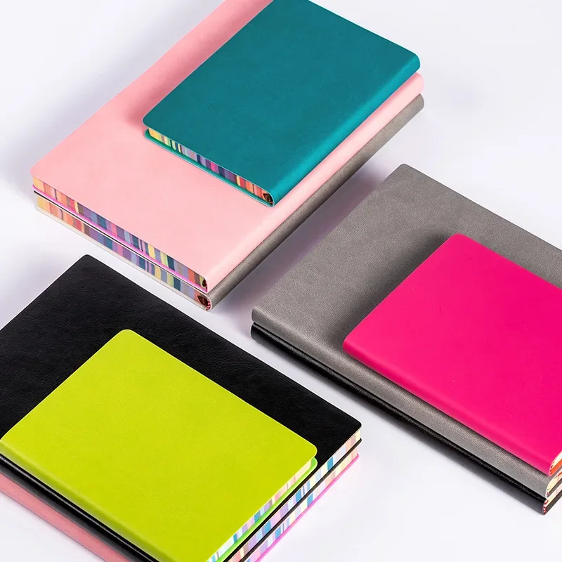 1pc Soft Leather Cover Rainbow - Leather Work Diary Covers recensione e prezzo