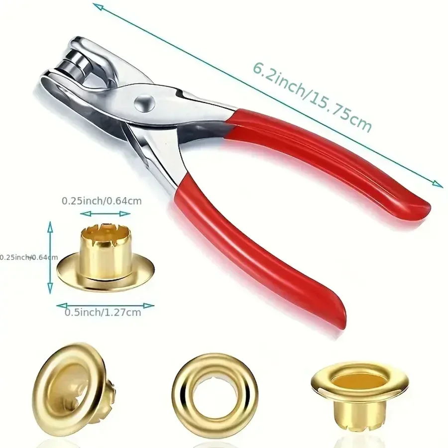 1Set 1/4 Inch Grommet Eyelet P - Leatherwork Eyelets recensione e prezzo