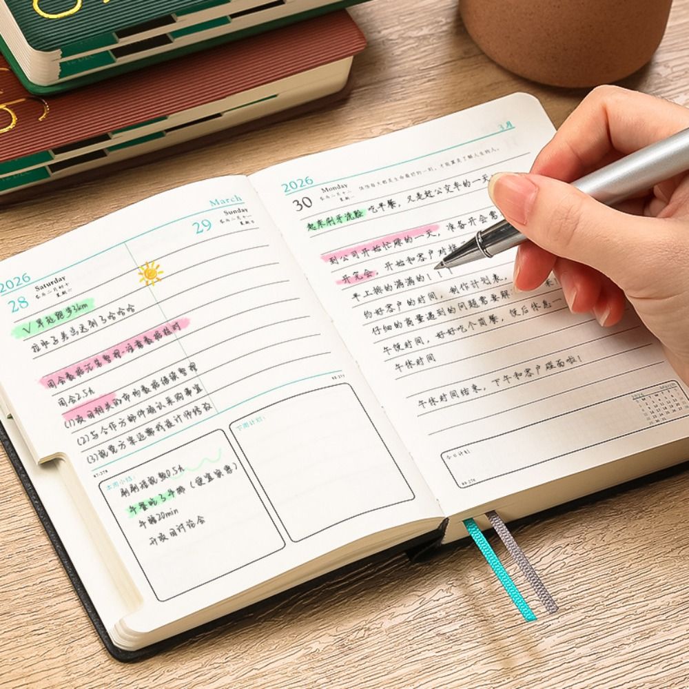 Calendar English 2026 Schedule - Leatherwork Books recensione e prezzo