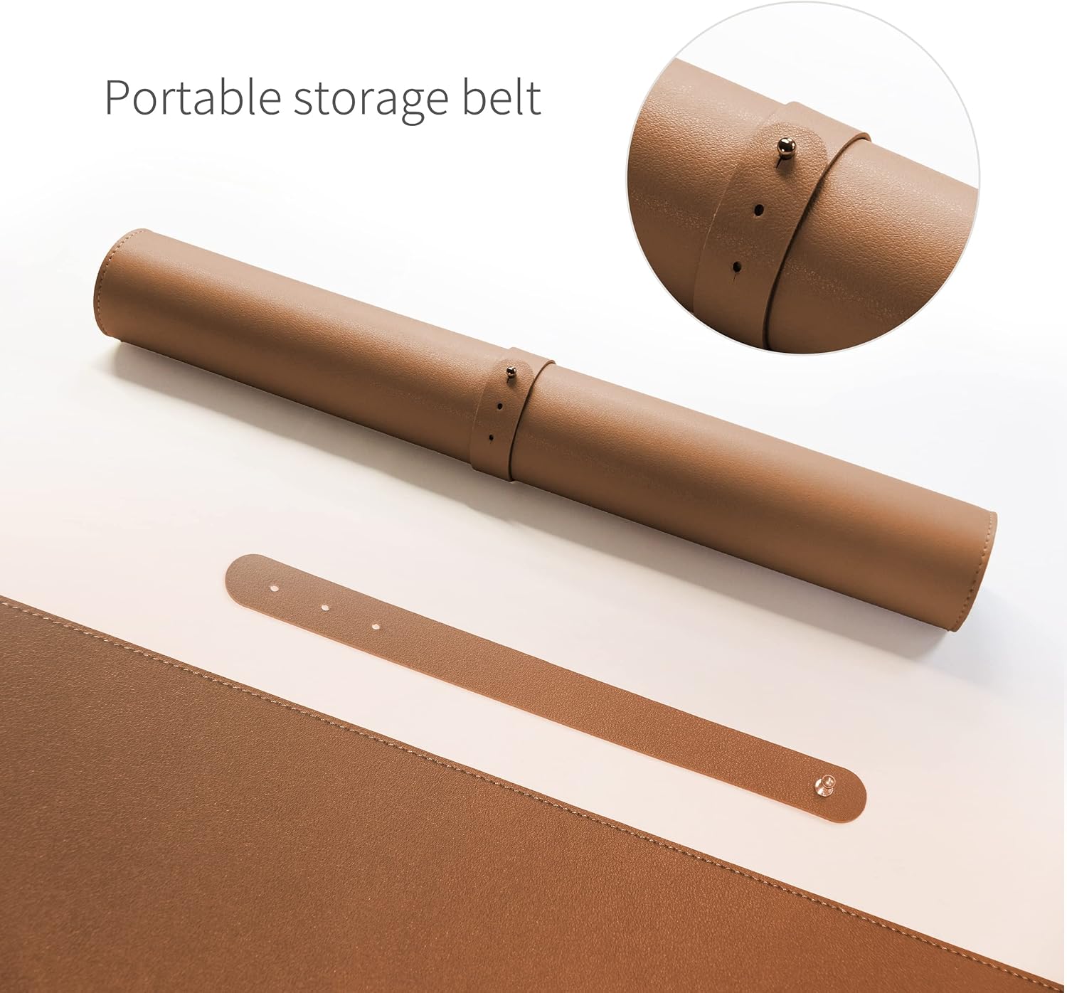 Large Dual-Sided Desk Pad, Nat - Leatherwork Products recensione e prezzo