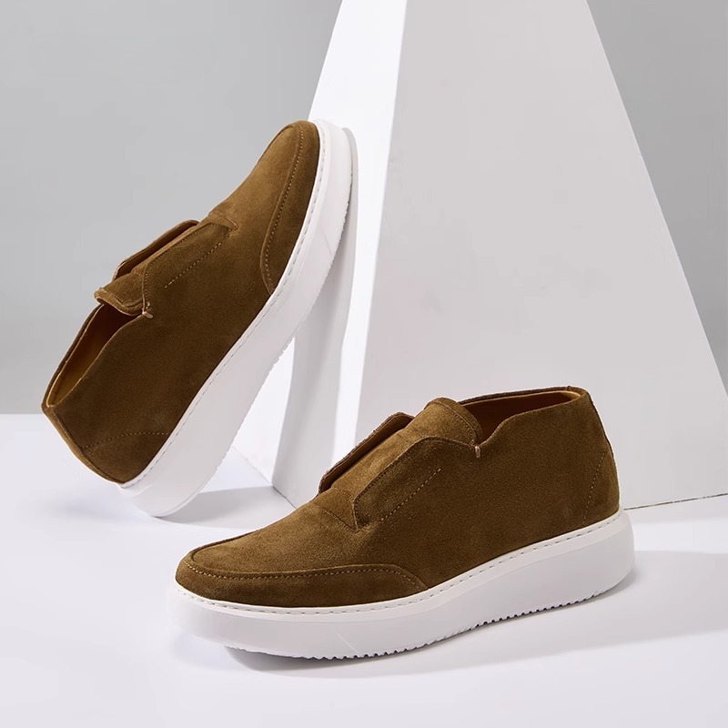 Men Skate Shoes Genuine Leathe - Leather Work Boots recensione e prezzo
