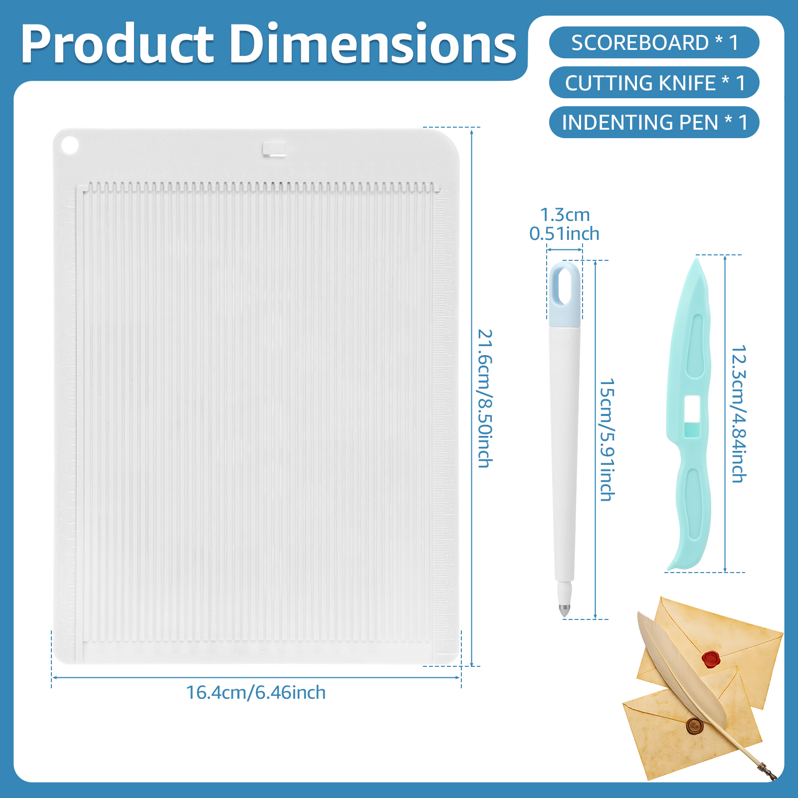 Mini Score Board for Paper Cra - Bone Folder Tool recensione e prezzo