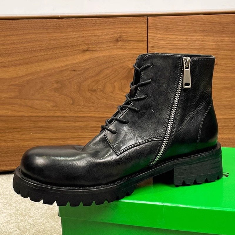 British Fashion Men's Ankle Bo - Leather Work Boots recensione e prezzo