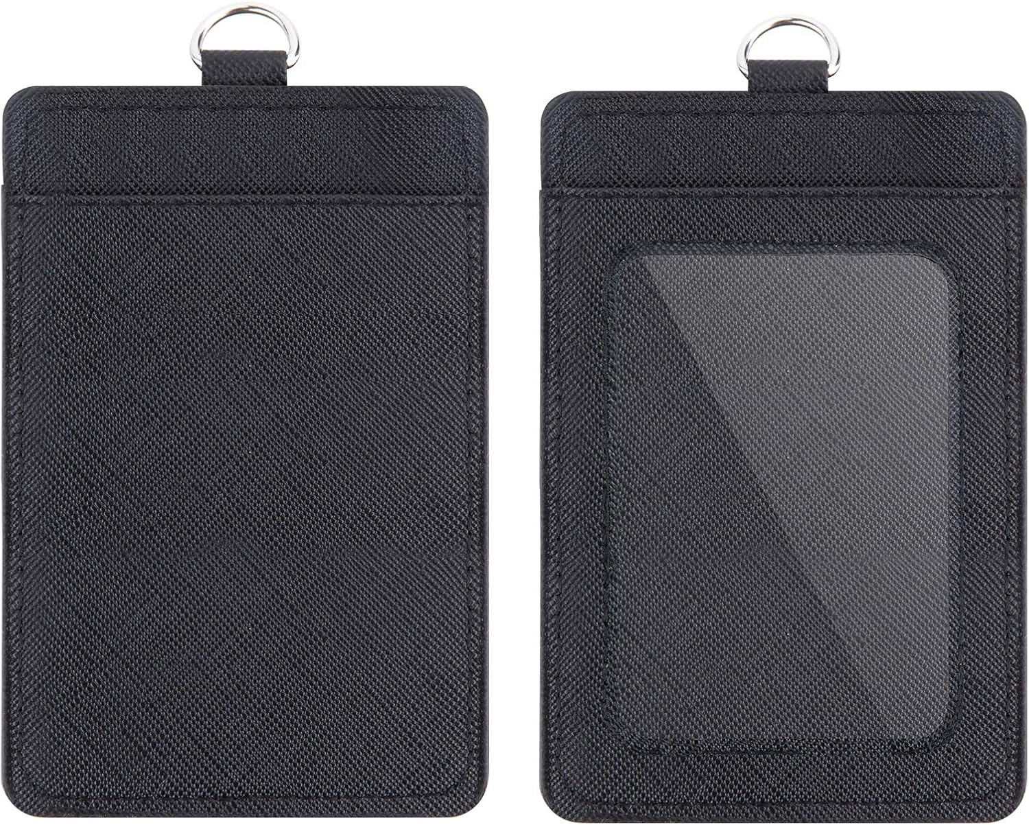 2 Pack Leather ID Badge Holder - Leatherwork Products recensione e prezzo