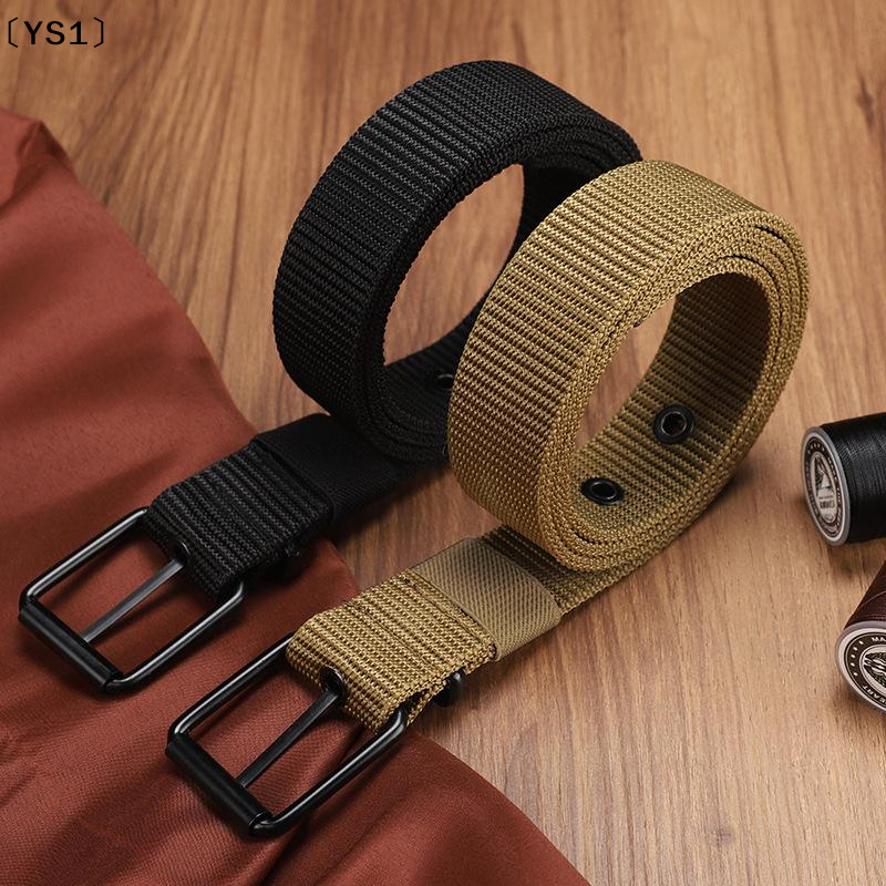 〔YS1〕Mens Belt Porous Canvas P - Leatherwork Eyelets recensione e prezzo
