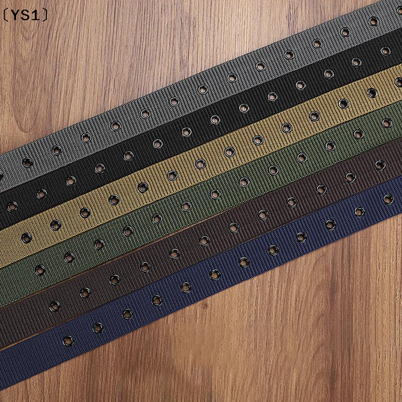 〔YS1〕Mens Belt Porous Canvas P - Leatherwork Eyelets recensione e prezzo