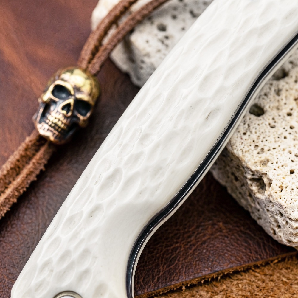 Damascus Blade Folding Pocket  - Bone Folder Tool recensione e prezzo