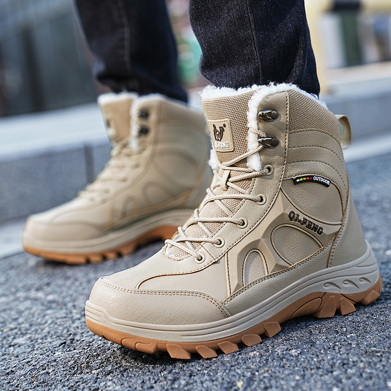 New Men Winter Outdoor Hiking  - Leatherwork Training recensione e prezzo